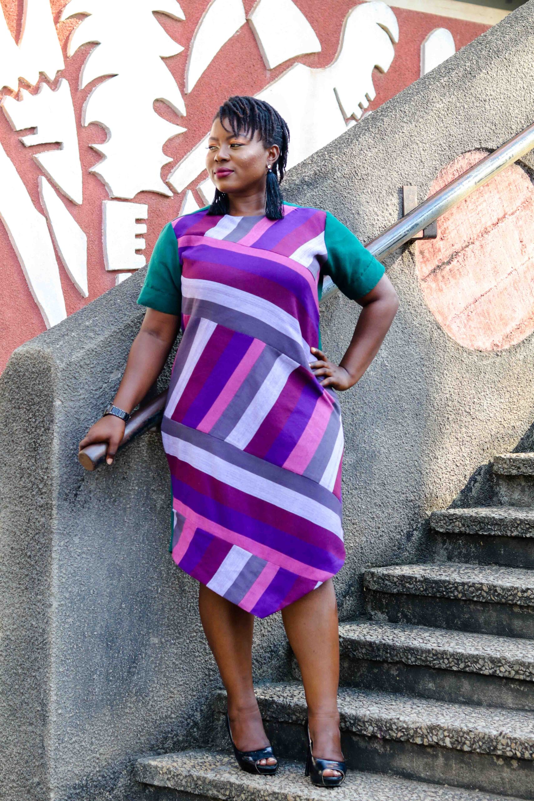 Ayo Dress (The dress with the V-shaped front)4