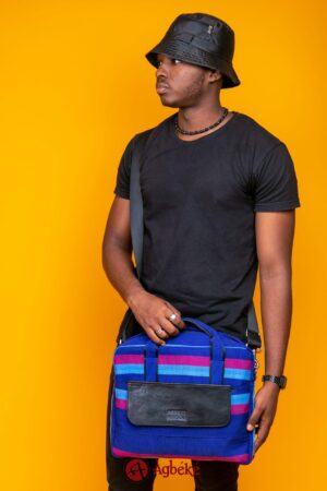 Agbeke Big Laptop Bag with Leather